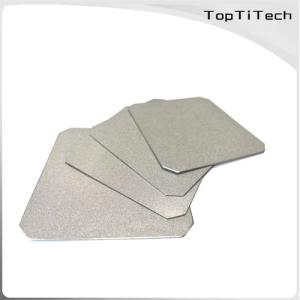 China Maximizing PEM Performance with PTL Sintered Titanium Plate wholesale