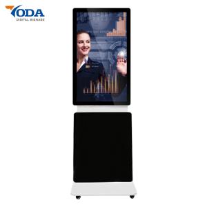 Floor Stand Windows Digital Signage Kiosk 360 Degrees Rotating  Monitor
