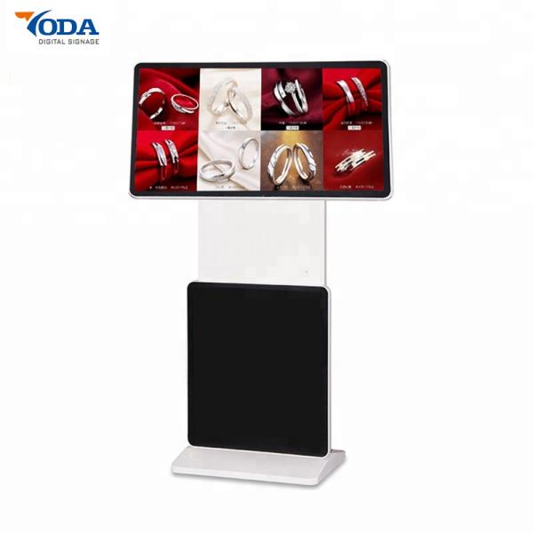 Quality Floor Stand Rotating Touch Screen Monitor 1080P Digital With  Low Drive Voltage for sale