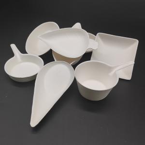 China Eco-friendly sugarcane pulp biodegradable 2oz sauce portion cup for salad dressing appetizer plate wholesale