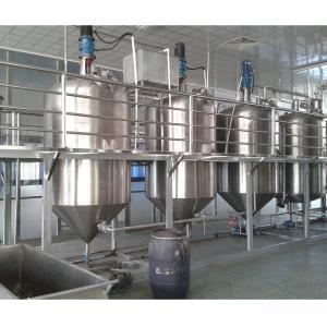 Groundnut / Sunflower Seed Crude Oil Refinery Machine High Quality