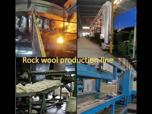Quality 15000-20000 ton/year stone/rock wool production line for sale