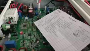 10Kva 380V single phase converter hybrid  off and on gird inverter with Mppt controller  motor
