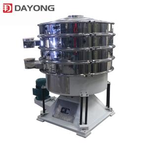 China Round Separator Fine Salt Vibrating Screen Circular Tumbler Screen Machine on sale