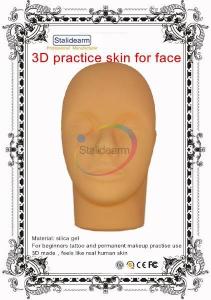 Silica 3D Permanent Makeup Practice Skin 500g For Eyebrows Face Lips
