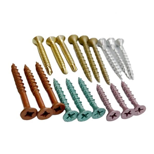 Galvanized Self Drilling Drywall Screws For Metal Studs ANSI Standard Antirust