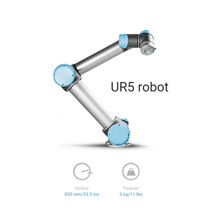 UR robot 6axis robot arm UR5 UR5e 5kg payload 850mm working radius collaborative robots
