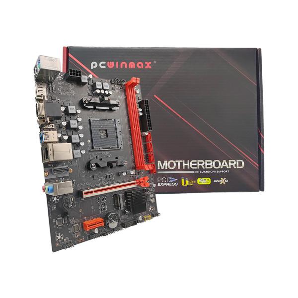 Quality PCWINMAX B450 AM4 Dual Channel DDR4 Micro ATX HD DP VGA Output PCIe 3.0 SATA 6Gb/s Motherboard for sale