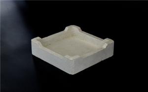 Furnace Sintering Mullite Kiln Tray For Tunnel Kiln White Color SGS Certification
