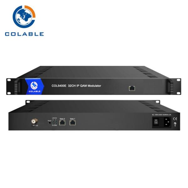 Quality Digital Video 32 Ch IP QAM Modulator Catv Digital Modulator For Encryption System for sale