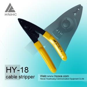 best wire stripping tool fiber optic wire stripper hand stripper yellow from China