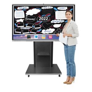 4k Lcd Hdmi 55 Inch Interactive Flat Panel Display Interactive Whiteboard For Classroom
