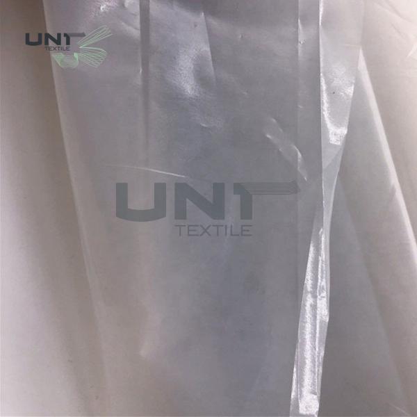 0.05mm Lamination PES Coating Double Side Adhesive Film For Garment