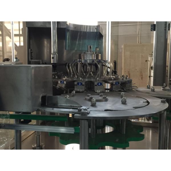 Alcoholic Beverage Filling Machine , Rotary Filling Machine 6 Capping Heads 4000BPH