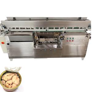 China Automatic tuna fish canned cold glue label machine sardines canning machine wholesale