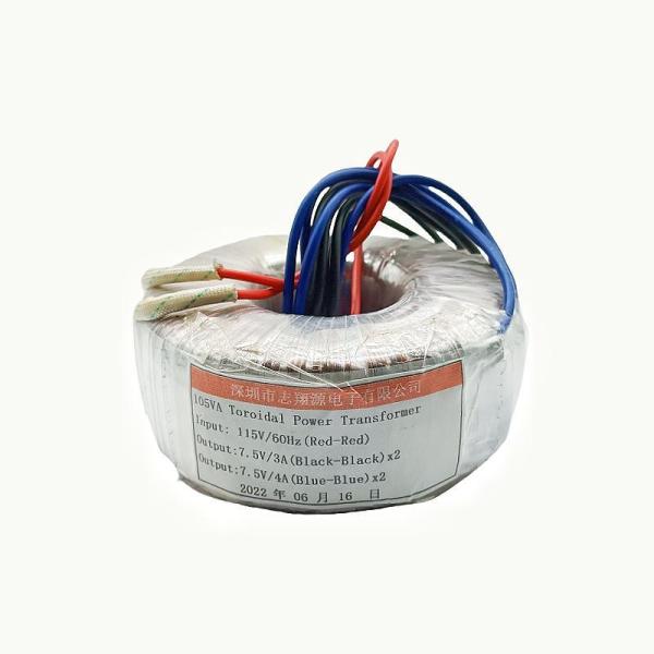 Custom 115W Pure Copper Wire Low Frequency Transformer Toroidal Transformer For Audio Power Amplifiers