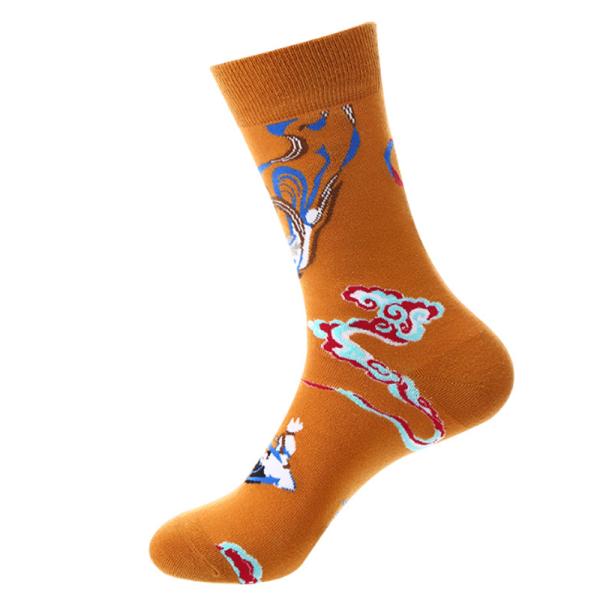 Happy Designer Mens Crew Socks