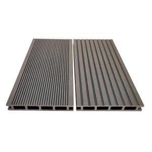 China New Technology WPC Decking 145*21mm Insect-resistant Composite Decking wholesale