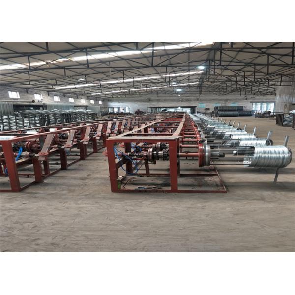 Automatic Wire Galvanizing Line Customized Voltage For Construction Binding Wire