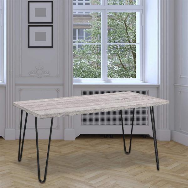 Sturdy Hairpin Coffee Table Legs with Screws and Hairpin Leg Protector Morden Style