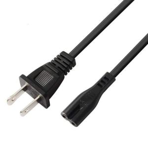 China 2 Prong UL Power Cord 0.8m 1.2m 1.5m IEC 60320 C13 Connectors on sale