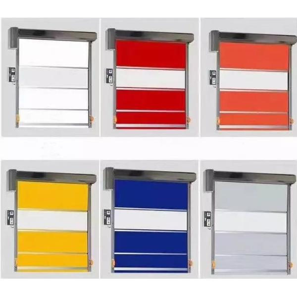 Geomagnetic Induction Rapid Roller Doors Automatic Electric Gate For Forklift