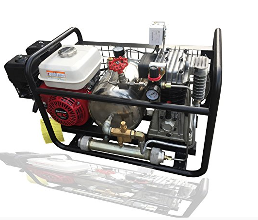 220 volt (single phase) breathing air compressor for use in scuba diving
