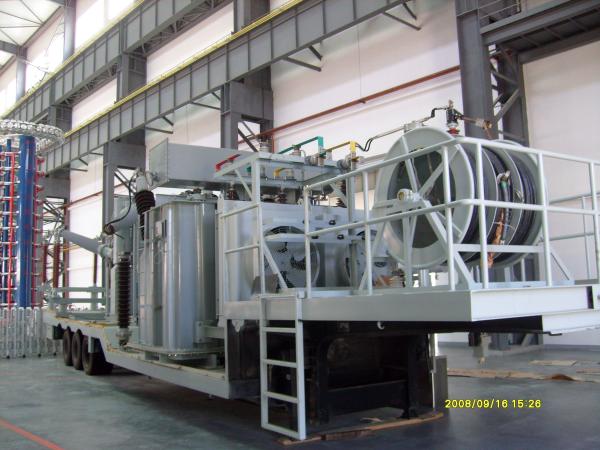 Quality 132KV Mobile Transformer Substation / Distribution Movable Power Substation for sale
