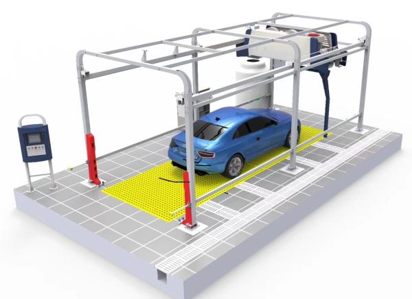 Quality 130Bar Self Service 360 Intelligent Touchless Car Washer Stable Operation for sale