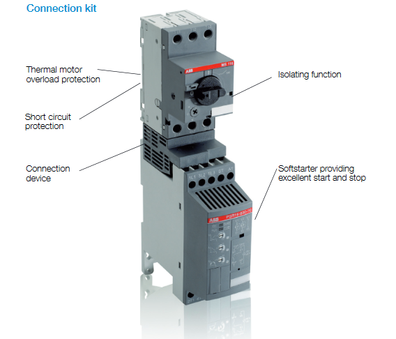 ABB PSE Open Softstarter PSE85-600-70 1SFA897108R7000 600VAC Max, 80A Control products