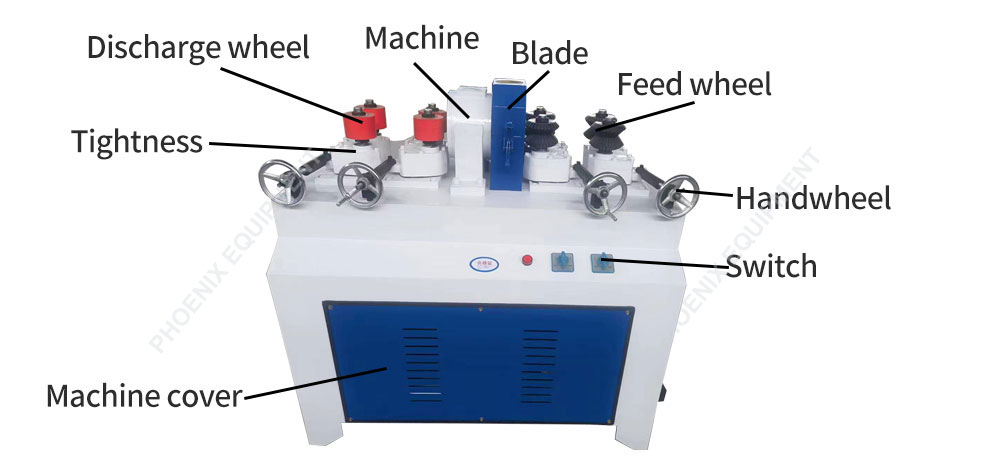 4000r/min Spindle Speed Shovel Handle Small Round Bar Machine with Automatic Feeding