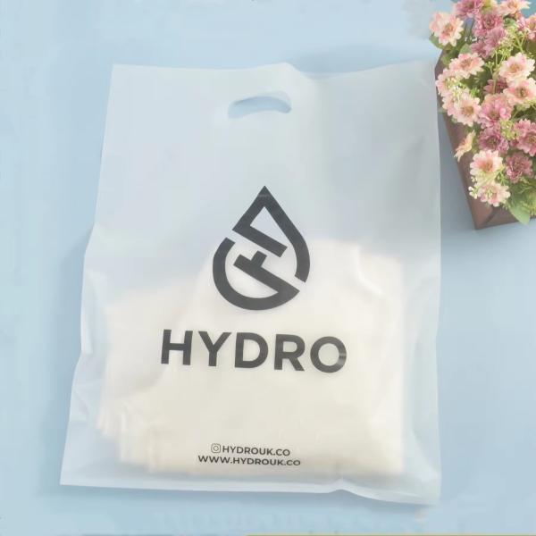 Quality Gravure Printing Custom Poly Mailers With Handles Weight Capacity 20KG for sale