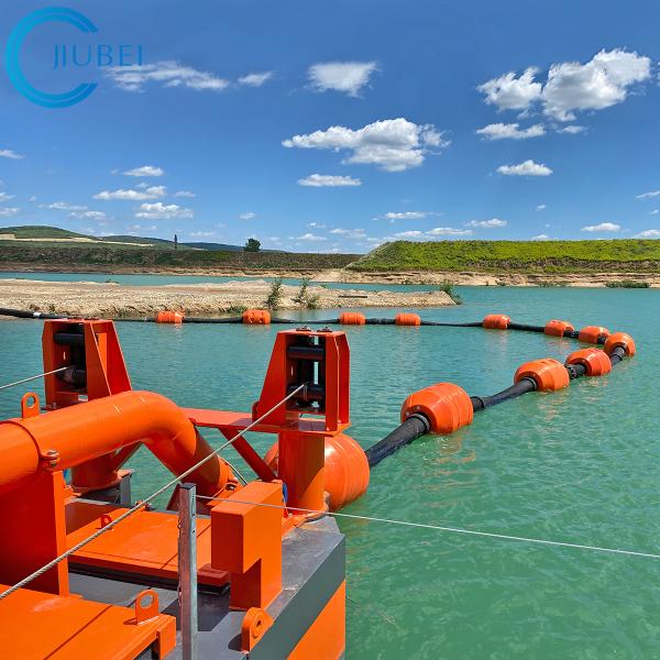 12in 14in 16in Dock Plastic Dredging HDPE Pipe Floats For Sale Offshore Pipeline Floats