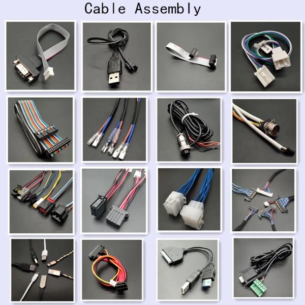 Custom M12 4 Pin Panel Mount Waterproof Female Connector To RJ45 Round Network Cable