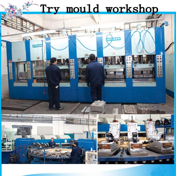 Transparent PCU PVC Shoe Mold Monocolor 90-100 HRC High Hardness