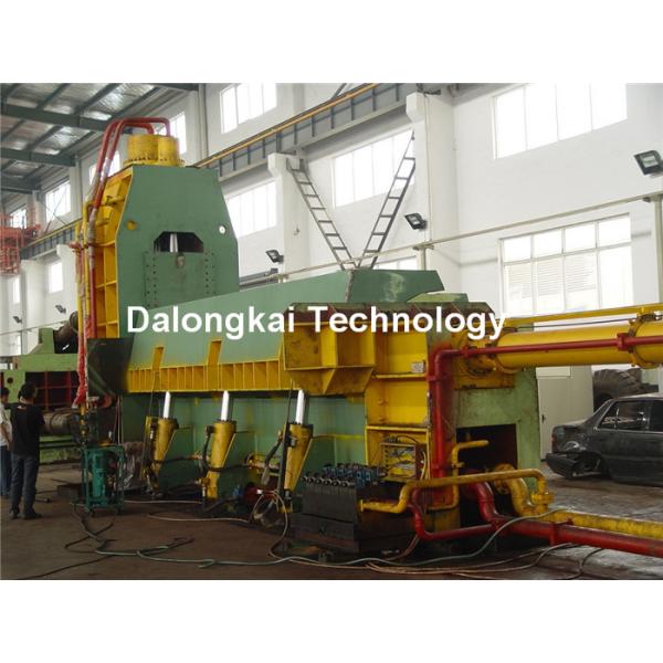 Simple Control Hydraulic Metal Mobile Scrap Shear For Scrap Boards 10 - 15 Tons