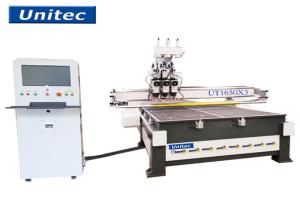 China Double Head Multi Spindle CNC Router For Wood Furniture wholesale