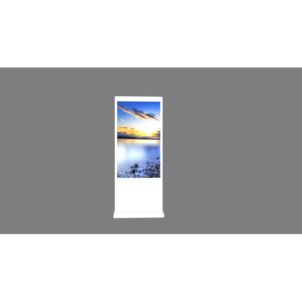 Indoor 43inch Floor Standing Customized Design Supermarket LCD Advertising Display Stand Digital Signage Kiosk