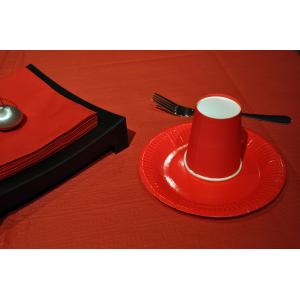 China Biodegradable Disposable Dinnerware Set , 33x33cm Compostable Plates And Cutlery Sets wholesale