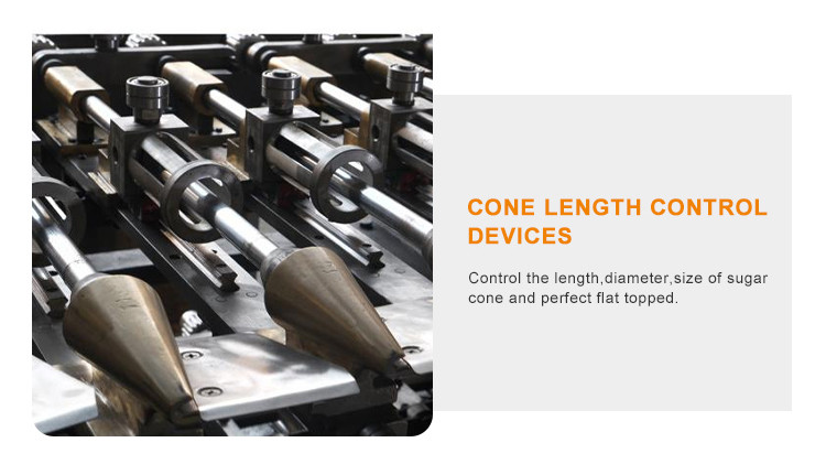 Roller Forming Automatic Barquillo Cone Production Line with CE 5000 Standard Cone/hour