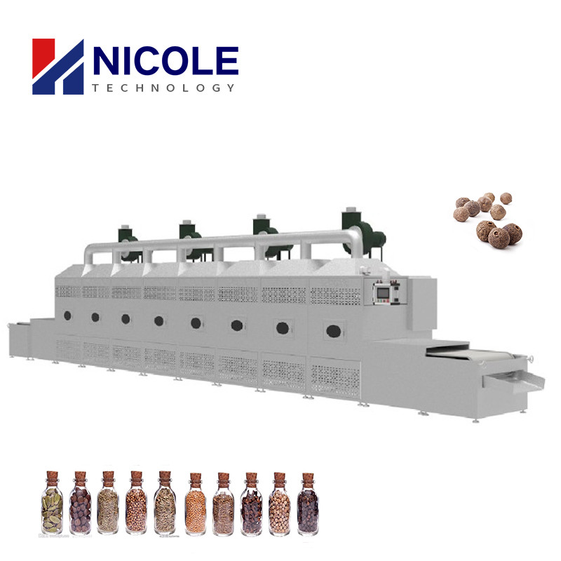 China Tunnel Dryer Food Sterilizer Equipment Industrial Microwave For Powder on sale
