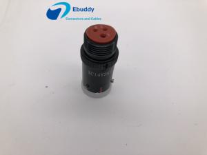 China Male Circular Metal Connectors , 3 Pin Right Angle Circular Connector XC14Y3KH on sale