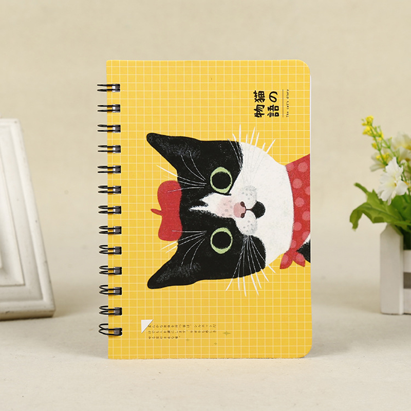 58 Sheets Spiral Bound Wide Ruled Notebook , thick paper spiral notebook