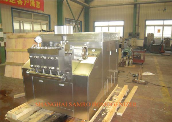 Quality Pneumatic Control System Juice Homogenizer Processing Line Type UHT Plant for sale
