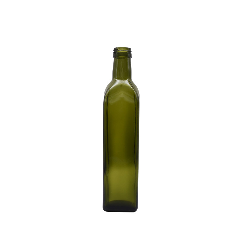 Custom Glass Olive Oil Bottle Olive Oil Storage Containers Anti Thermal Shock