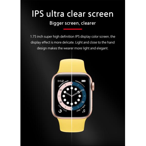 CE Approval Bluetooth Smart Watch With Call Feature , T500 Plus Smart Watch for ladies