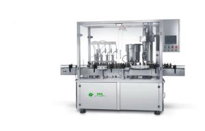 Single Head 250ml 40BPM Juice Filling And Sealing Machine