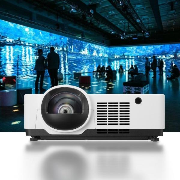 Quality 6000 Lumen Short Throw Laser Projector For 360° Immersive Projection for sale
