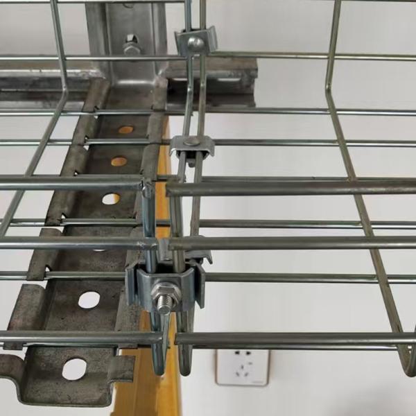 Adjustable Support Brackets Cable Tray Network With Corrosion Resistance And 50Lbs/Ft Load Capacity