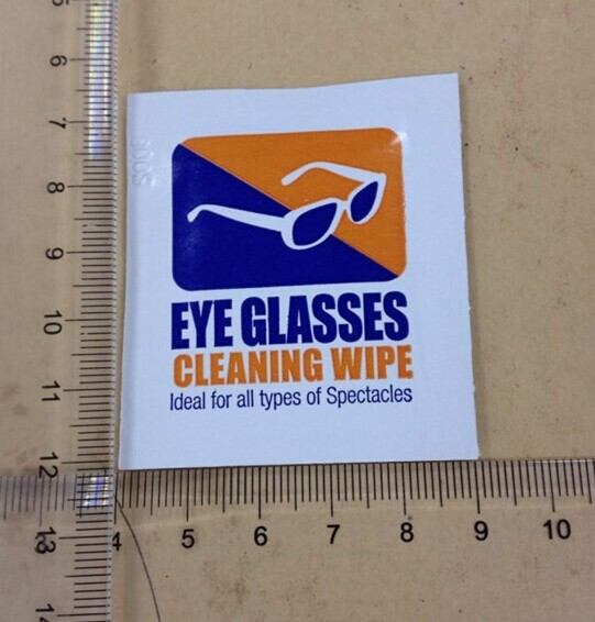 China factory single packed customized refreshing single wet tissue